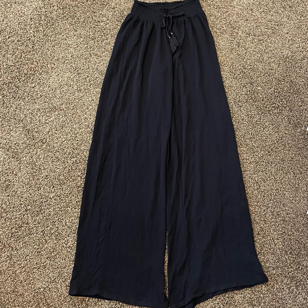 Mudd Flowy Wide-Leg Pants